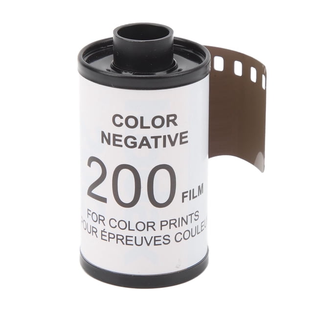 Camera Color Film Roll,8 Sheets 35mm Camera HD Colour Print Camera Film Camera Color Negative Film Solid Performance