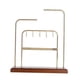 thumbnail image 5 of Soporte organizador de joyas,Joyas Pendientes Organizador Titular Rack Regalo,Base de madera de metal para de varios niveles,Soporte de exhibición para colgar collar Base de Fernando Soporte organizador de joyas, 5 of 8