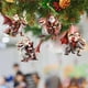 thumbnail image 4 of 1 juego de colgantes decorativos de dinosaurios rosas navideños, colgantes decorativos, colgantes de regalo, colgantes decorativos acrílicos navideños para fiestas en casa, 4 of 7