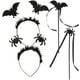 thumbnail image 1 of KAKOWELY 2 juegos de diademas para fiesta, decoración para carnaval, diadema para cosplay, aro para el pelo, accesorio para fotos de festivales, 1 of 5