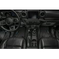 thumbnail image 4 of Flextread Floor Mats for 21-24 Jeep Wrangler 4xe - Mopar Licensed Factory Fit - Black w/ White 4xe Insert - 100% Made in USA, 4 of 5