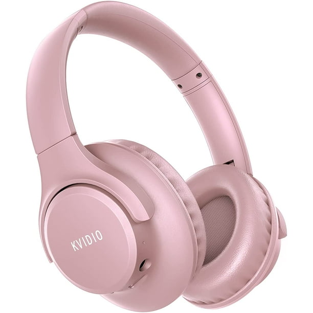 Bluetooth Headphones Over Ear,KVIDIO 55 Hours Playtime Wireless