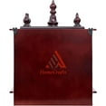 thumbnail image 5 of Homecrafts Home Temple, Wooden Temple, Pooja Mandir for Home (Walnut, Large- 21 X 11 X 24 Inch (Wxdxh)), 5 of 6