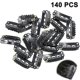 thumbnail image 1 of 140 Pieces Wig Clips, U Shape Snap Clips Iron Replacement Hair Clips, 1 of 4