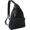 thumbnail image 1 of Bellino Leather Mini Backpack, Black, 1 of 4