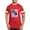 Red, variant on - American Flag Welder Design Welding Image T Shirt - Mens Football Shirt