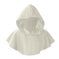 thumbnail image 2 of LEKWK Medieval Hooded Cowl Cape Short Gothic Wizard Cloak Accessories Set Classic Halloween Cosplay Costume Themed Party Festival Dress Up, 2 of 5