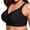 Black1, variant on Bras for Women Full Coverage Supportive Wireless No Underwear Plus Size Older Push Up Comfortable Bra
