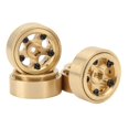 thumbnail image 4 of 4 UDS RC Beadlock Ruedas Cubos de Llanta, Ruedas de Latón Beadlock RC Plass de Mejora de Coche para FMS FCX24 1/18 1/24 COCHE DE ESCALADA, 4 of 7
