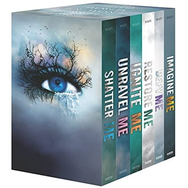 Pre-Owned Shatter Me Series 6-Book Box Set : Shatter Me, Unravel Me, Ignite Me, Restore Me, Defy Me, Imagine Me (Paperback) 9780063111356