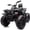 12V-Black, variant on Hikiddo 24V Ride on Toys, Kids ATV 4-Wheeler for Big Kids with 2 Seater, 400W Motor, Bluetooth - Green