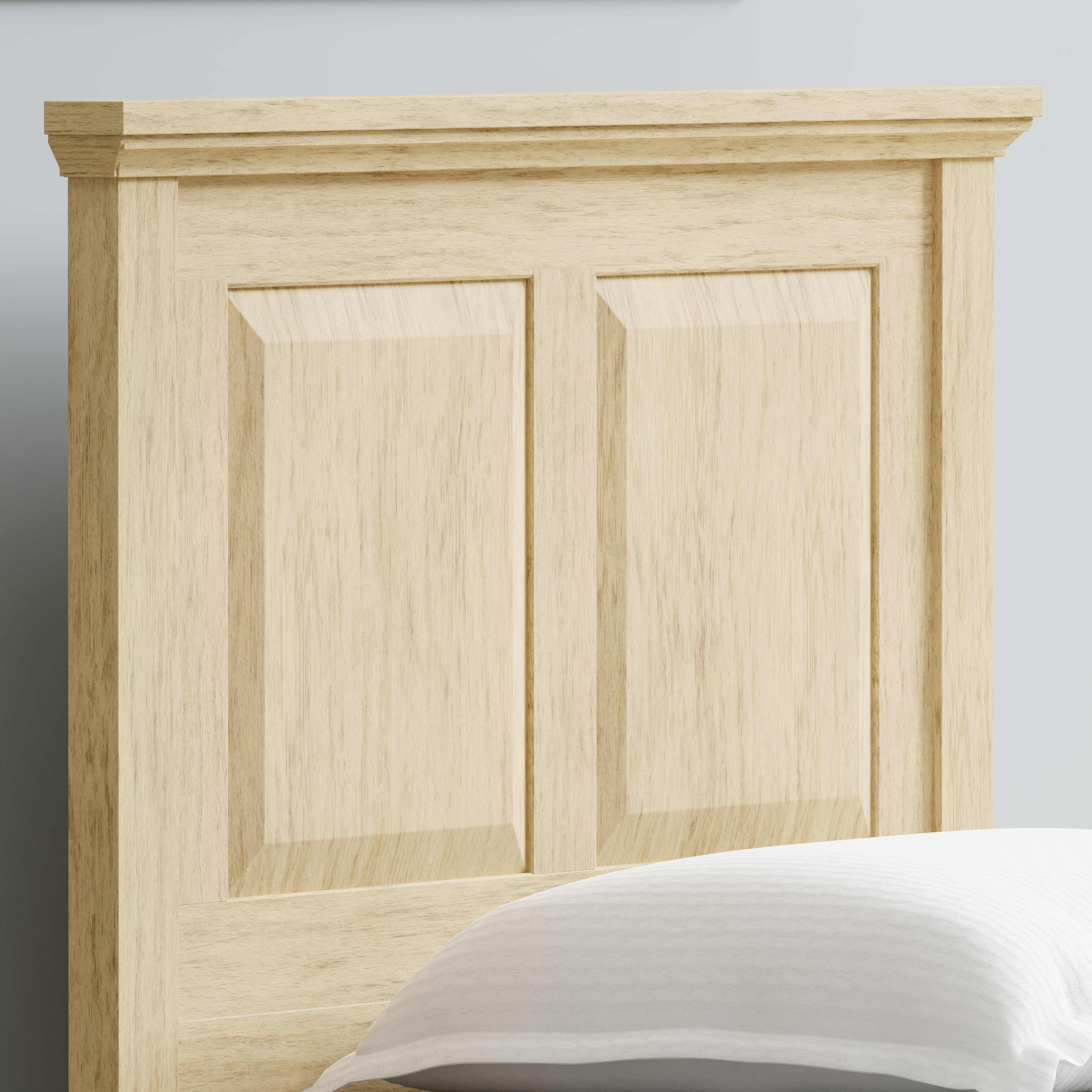 Arcadia Panel Headboard in Natural - Twin - Twin Size