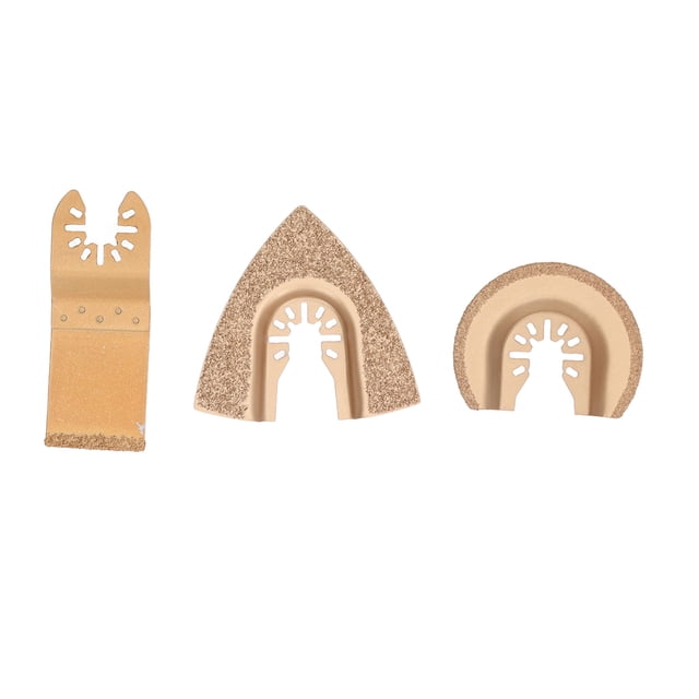 Wood Oscillating Multitool,3Pcs Oscillating Saw Blade Oscillating Saw Blade Set Oscillating Blade Convenient Use