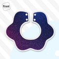 thumbnail image 3 of Hirioo Neon Glitter for Baby Cotton Petal Bib Drool Bibs for Baby Boy Unisex, 3 of 9