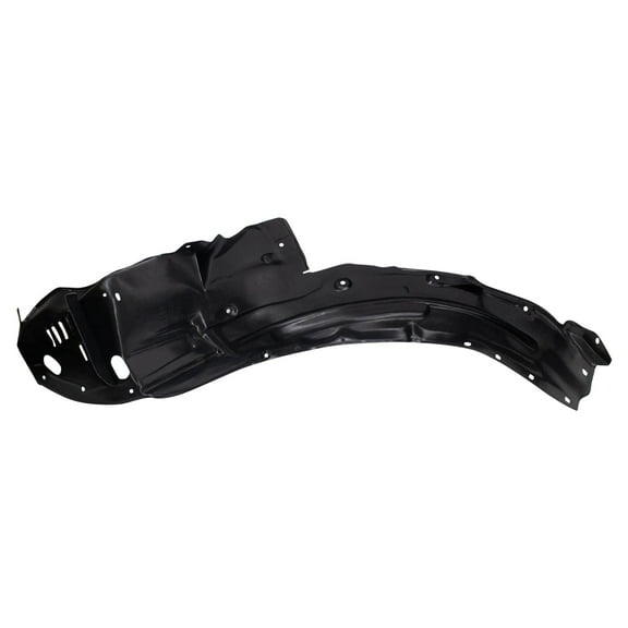 TRQ Front Right Inner Fender Liner Black Passenger Side Fits Select 2008-2009 Honda Accord HO1249127