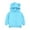 A-Blue, variant on Uccdo 6M-4T Toddler Baby Boys Girls Warm Fleece Hoodies Sweatshirt Hooded Warm Hoodie Tops