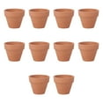10Pcs 4.5x4cm Small Mini Terracotta Pot Clay Ceramic Pottery Planter