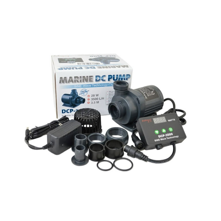 Jebao/Jecod DCP Sine Wave Water Return Pump (DCP-3000), Black  (PET-DCP-3000-2)