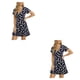 thumbnail image 4 of Vestidos con cuello en V Minnieouse Estampado de flores rotas Tallas múltiples Mujeres sexy, 4 of 6