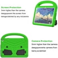 thumbnail image 3 of Tarise Kids Case for Walmart Onn 10.1 Tablet Gen 3 2022 Model 100071485, EVA Shockproof Kids Friendly Convertible Handle Foldable Stand Kids Child Case Cover for Onn 10.1 Inch 3nd Gen 2022, Green, 3 of 8