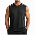 thumbnail image 3 of UAYOTSE Men's Quick Drying Mesh Thin Breathable Sweat Wicking Loose Fitting Sports Tank Top,Sizes XS, 3 of 8