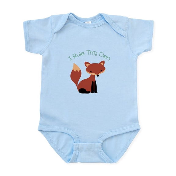 CafePress - I Rule This Den Body Suit - Baby Light Bodysuit, Size Newborn - 24 Months