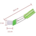 thumbnail image 2 of 3pcs Car Brush and Cloth Duster Cleaner for Air Conditioner Fan Dual Head Dust Tool, 2 of 5