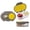 Batman, variant on b.box Snack Box - 2 Compartment Snack Containers for Kids, Leakproof Mini Bento Box for Kids & Toddlers, Lunch Containers, Dishwasher Safe, BPA Free, Ages 4m+, 1 3/4 Cup - Lemon Sherbet