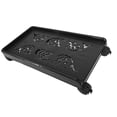 thumbnail image 4 of SKISUNO pc holder for floor Computer Tower Stand Cart Black Plastic Elevated Platform 1Set, 4 of 8