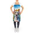 thumbnail image 2 of American Hairless Terrier in Sunflowers Apron 27 in x 30 in, 2 of 5