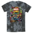 thumbnail image 1 of Men's Marvel Hero Epic Collage  Graphic Tee Tie Dye Large, 1 of 2