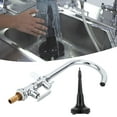 thumbnail image 2 of Domqga /2 Pointed Cup Rinser Cleaner Glass Blender Cleaning Equipment for Bar Coffee Shop,Blender Cleaning Rinser, 2 of 10