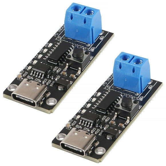 Módulo de activación de alimentación AITRIP 100W 5A USB-C PD QC 5V-20V x2
