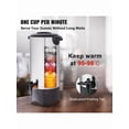thumbnail image 4 of Coffee Urn, 100 Cup 15 L Hot Beverage Dispenser With Dripless Faucet, Quick-Brewing Stainless Steel Large Commercial Coffee Maker, For Catering, Business, Party, Church & Restaurant, 4 of 10