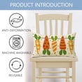 thumbnail image 3 of Easter Carrot Lumbar Decorative Throw Pillow Covers 12 x 20 Set of 2, Rectangular Polka Dots Outdoor Home Decor, Spring Plaid Stripes Couch Cushion Case, 3 of 6