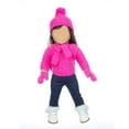 thumbnail image 5 of Dvkptbk Doll Clothe Robe de Poupée Fille Belle Robe Convenant à Poupée de 18 Pouces Robe de Poupée de Noël Sans Poupée et Sans Chaussures Figurines d'Action et de Jouets, 5 of 5