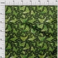 thumbnail image 3 of oneOone Tissu Polyester Spandex Vert Foncé Matériel de Robe de Mer Tissu Imprimé Tissu au Mètre 56 Pouces de Large, 3 of 4