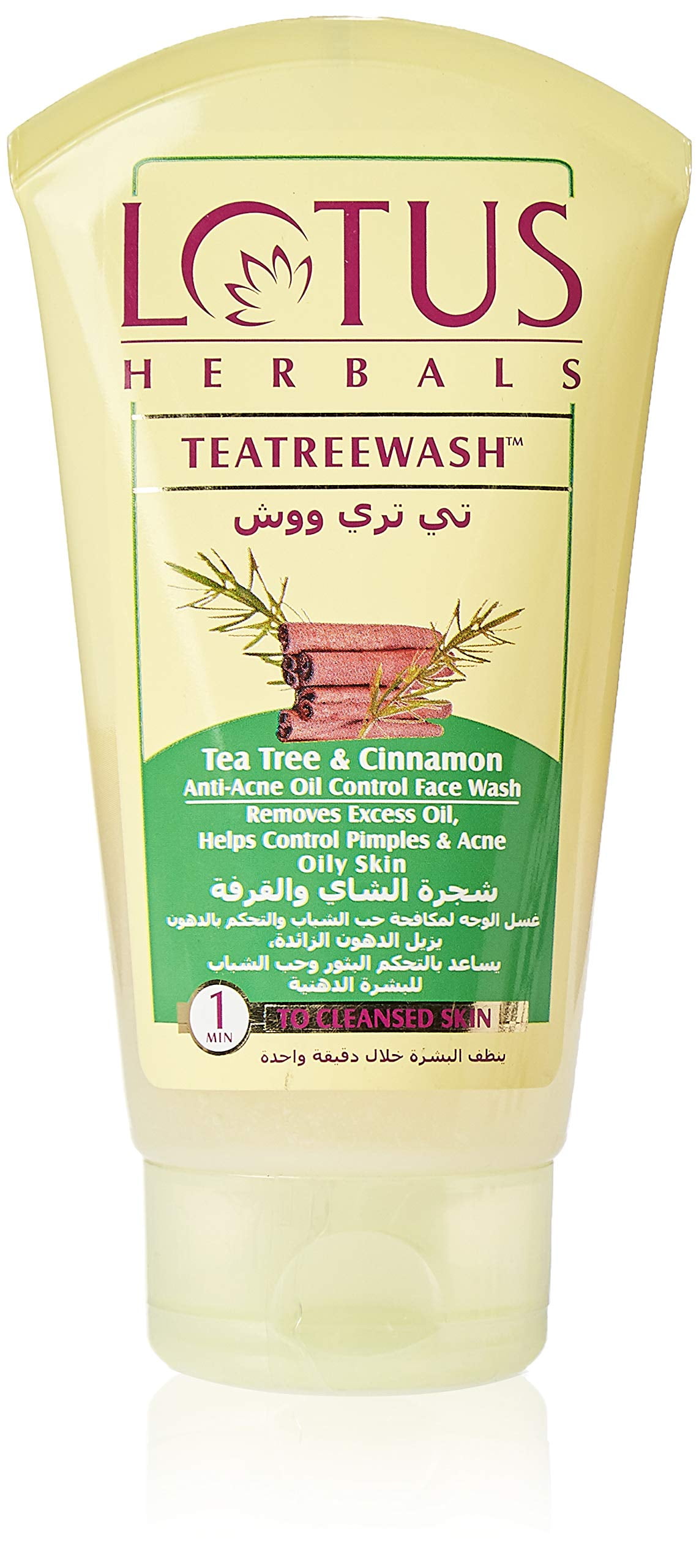 Lotus Herbals Teatreewash Tea Tree and Cinnamon AntiAcne Oil Control