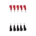 thumbnail image 1 of 10 Pcs/Set 4mm Connecteur Mâle à Souder Banane Gaine Rétractable, 1 of 5