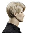 thumbnail image 5 of Men's Blonde Short Wig with Side Swept Bangs - Fashionable Synthetic Hairpiece for /Confident Look, 5 of 9