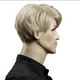 thumbnail image 5 of Peluca corta rubia para hombre con flequillo lateral para un estilo moderno y seguro, 5 of 8