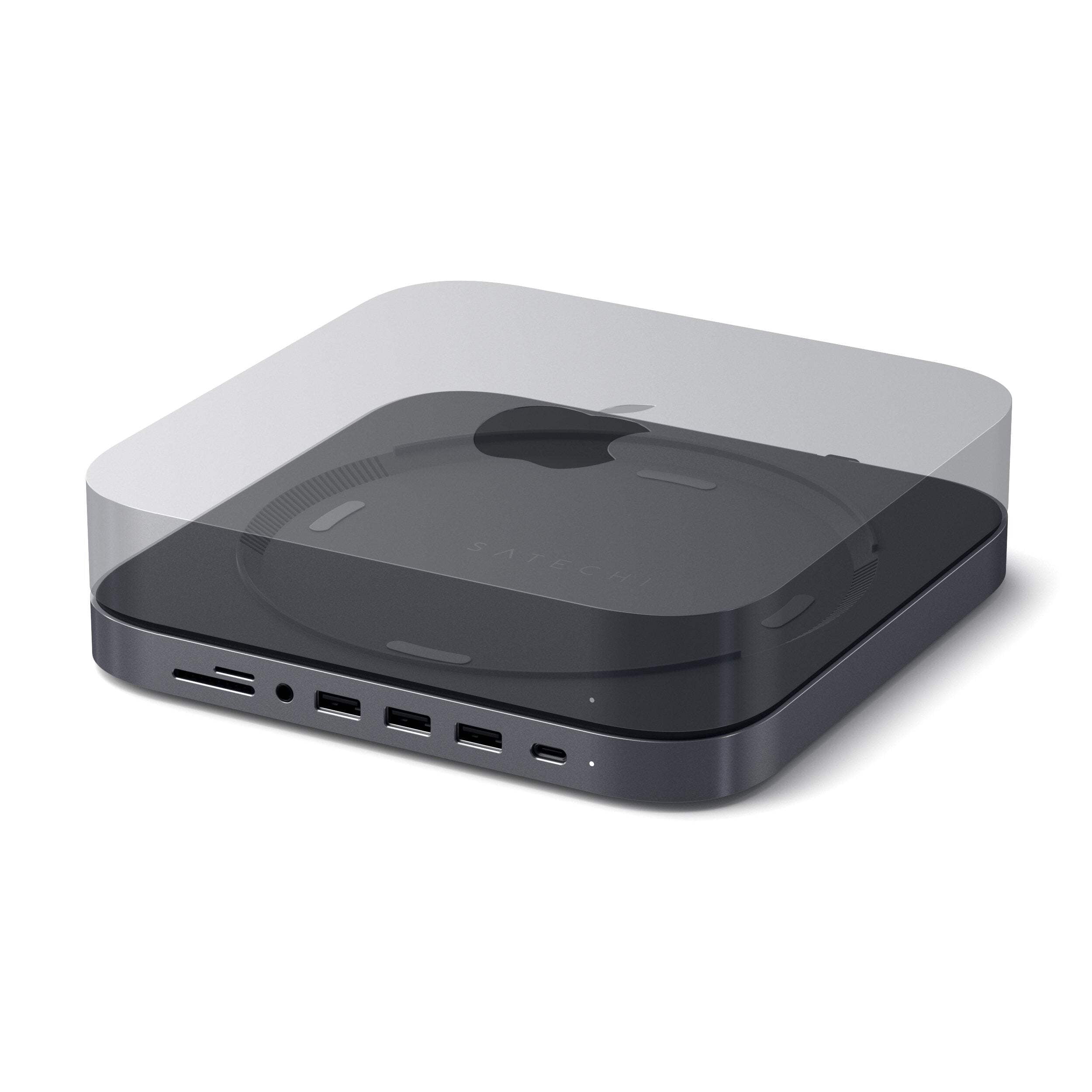 Type-C Aluminum Stand  Hub for Mac Mini