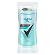 Degree Antiperspirant Deodorant Anti-White Marks & Yellow Stains Black+White Pure Rain 72-hour Sweat and Odor Protection, 2.6 oz