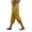 RA150_Yellow, variant on Women's Cotton Linen Capri Pants with Lace Trim Casual Drawstring Elastic Waist Pants Summer Lightweight Cropped Trousers with Pockets Khaki L