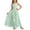 Green, variant on Girls A-Line Halter Dress Junior Bridesmaid Flower Girl Flowy Chiffon Maxi Dresses Wedding Party Pageant Gown（1-14 岁）