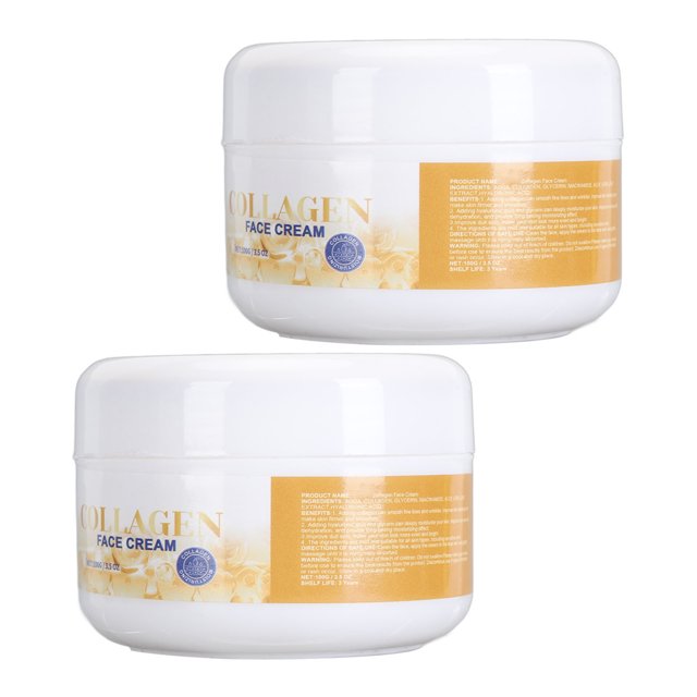 Crema Facial De Colágeno ANGGREK 2 Piezas 100 G Hidratante Reafirmante Para Líneas Finas
