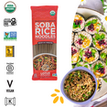 thumbnail image 6 of Lotus Foods Gluten-Free Organic Buckwheat & Brown Soba Rice Noodles 8 oz. (Pack of 3) Allergen Free, 6 of 10