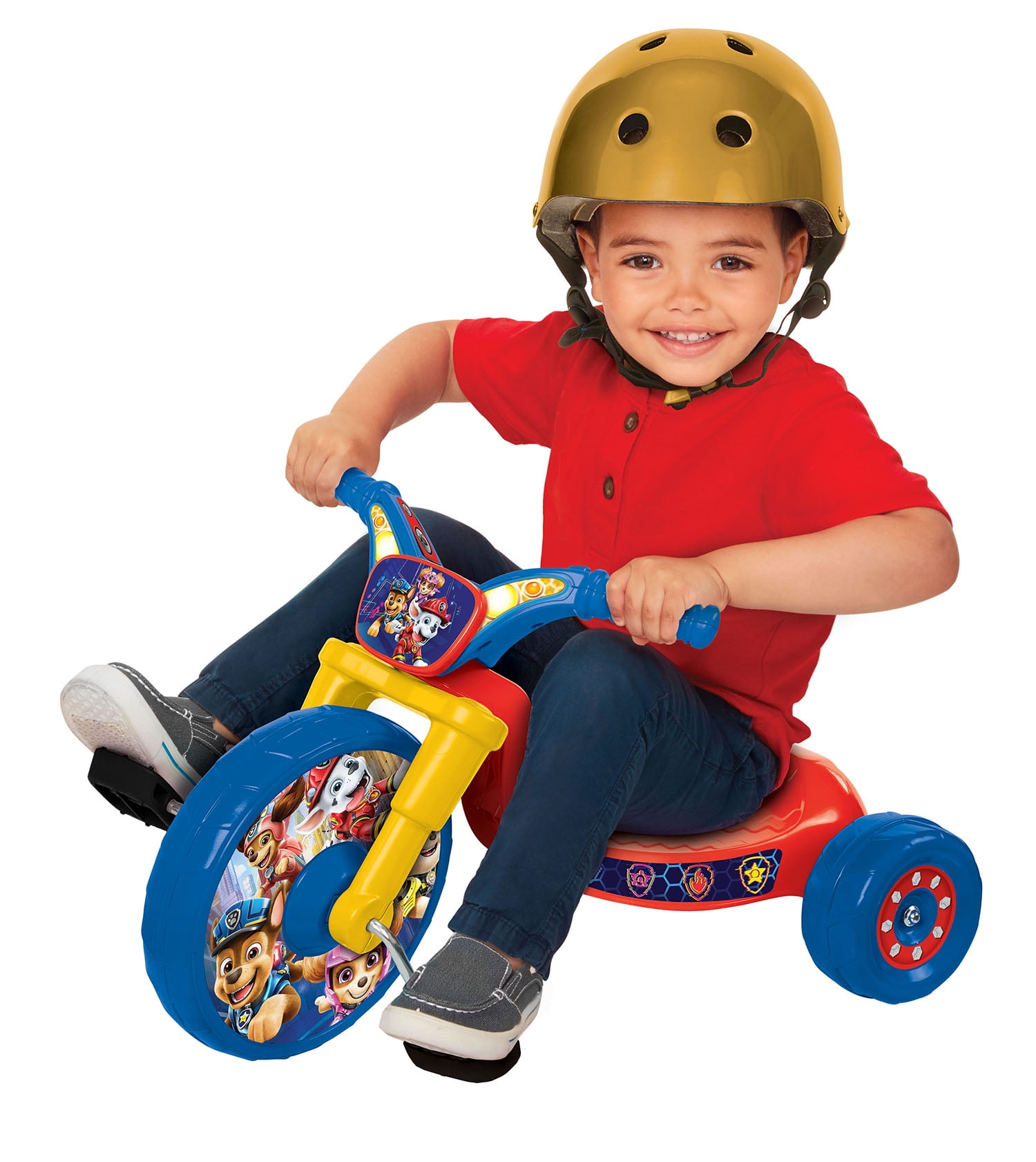Paw Patrol Toddler And Kids Bike Helmet Riders 3-8 Years Old Lower Molded Shell 
