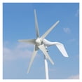 thumbnail image 1 of 1000W Wind Turbines Generator With MPPT Controller Low Noise Low Wind Speed Start 12V 24V Windmill Generator ,Easy to Install, 1 of 6