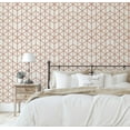 thumbnail image 5 of S4sassy Self-Stick Decorative Wallpaper, Geometric Cube Print Wall Paper, Waterproof Contact Paper, Orange, 25"x120"inch Removable Renter Friendly Wall Covering For Bedroom, Dining room, 5 of 9